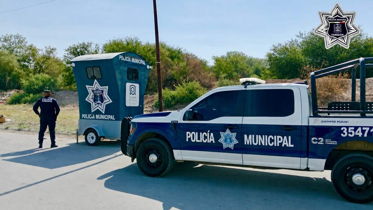 Coordinan acciones de limpieza y seguridad en la colonia Villas Zaragoza de Torreón