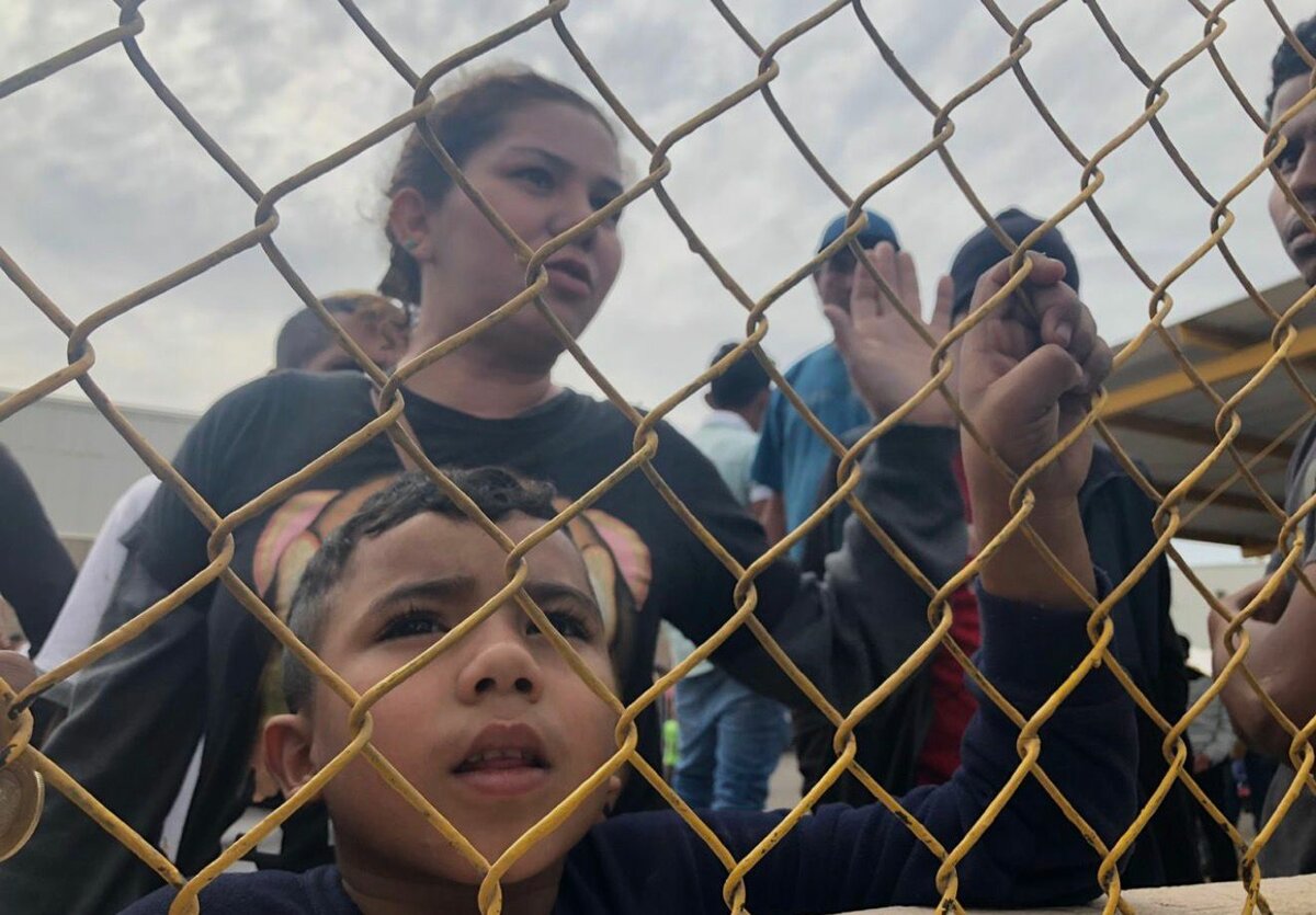 Baja flujo migratorio en Piedras Negras; extranjeros tramitan papeles