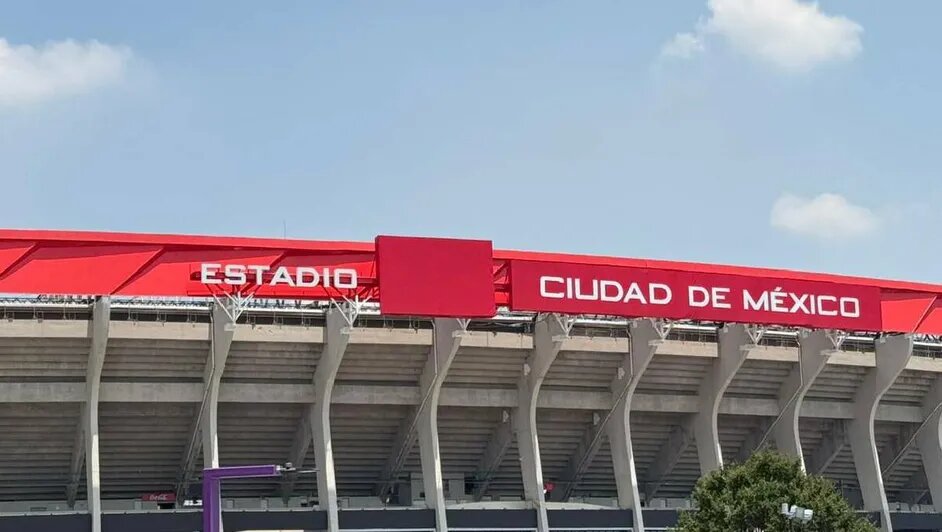 Cambian letras del estadio Banorte por Ciudad de México