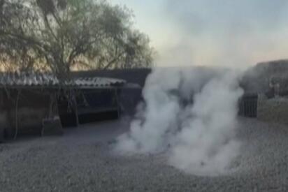 Especialistas de la UNAM y Cenapred investigarán un presunto géiser surgido en una granja de Michoacán, donde autoridades activaron medidas preventivas