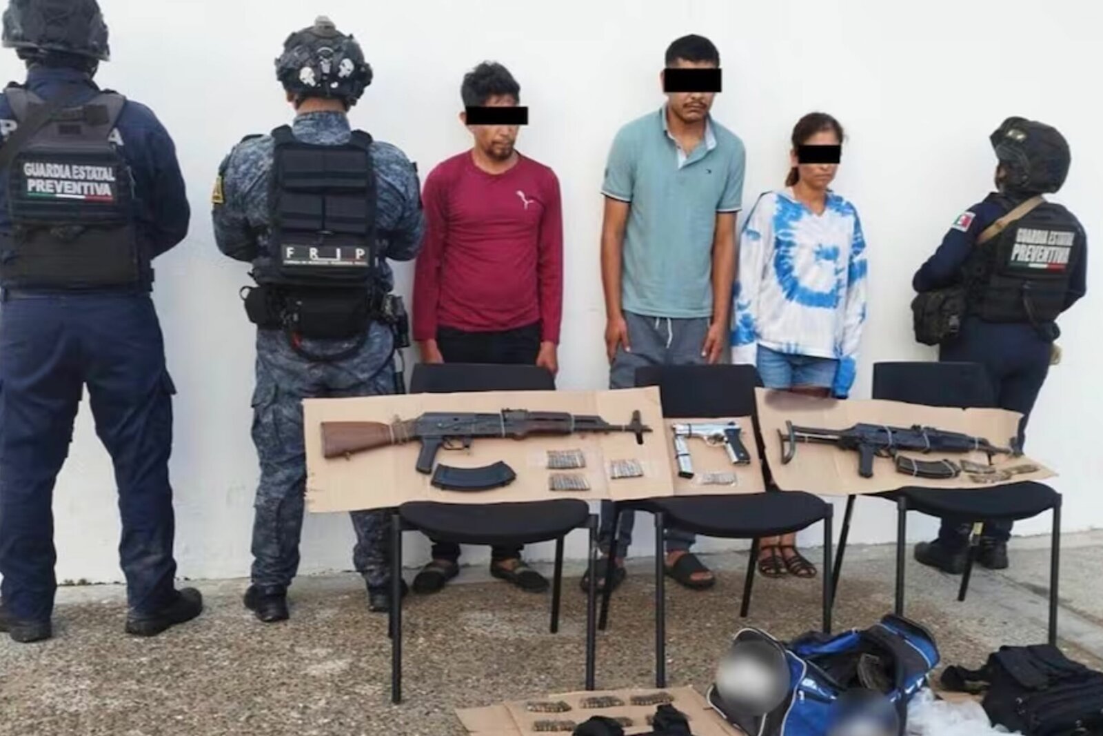 Capturan a presuntos miembros del Cártel Chiapas-Guatemala en Cintalapa