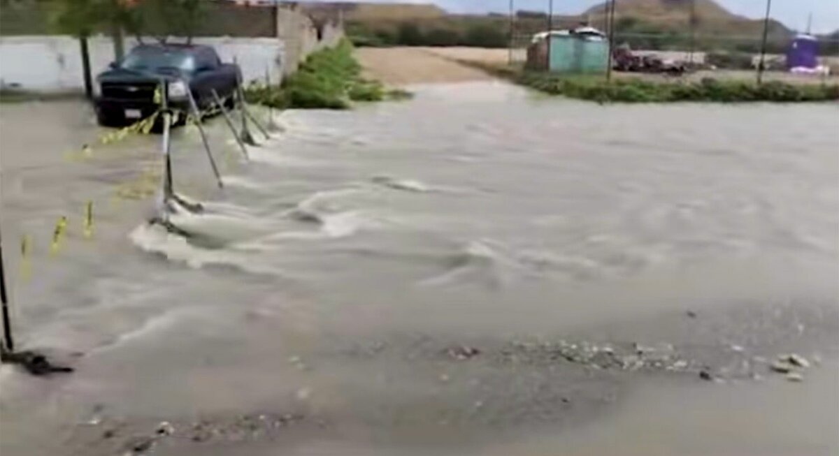 Tornado y lluvias golpean la región norte de Coahuila