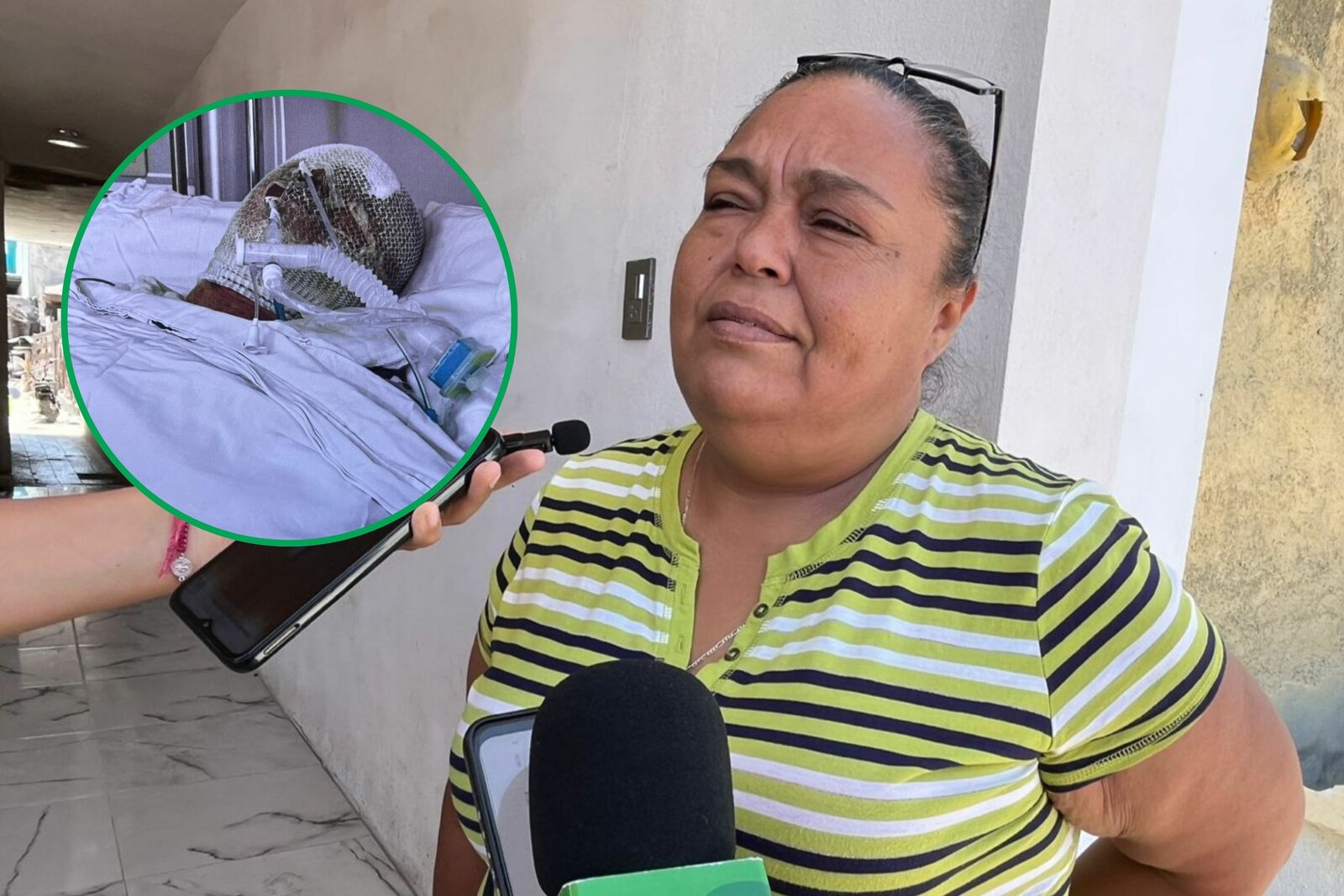 Juan Carlos lucha por sobrevivir tras sufrir quemaduras por reparar un vehículo en Monclova