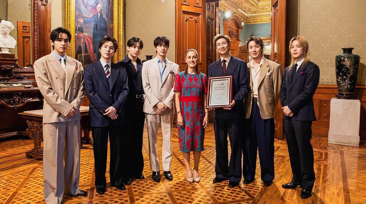 Sheinbaum confirma regreso de BTS a México en 2027 tras visita a Palacio Nacional