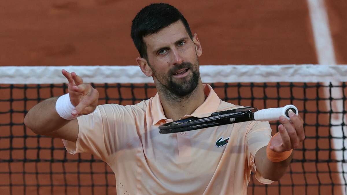 Djokovic rompe récord en Roland Garros 2026