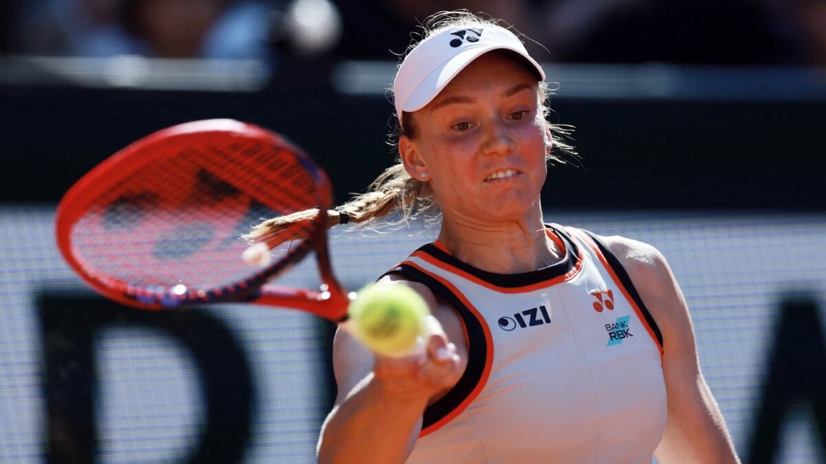 Rybakina cae en 2ª ronda de Roland Garros
