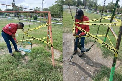 PROTECCIÓN CIVIL  Protección Civil inició revisiones en plazas públicas tras accidente mortal ocurrido en un kínder de Monclova.  El departamento de Protección Civil de Frontera
