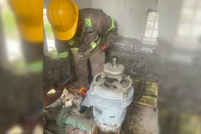 Restablecen tanque de almacenamiento de la colonia Vicente Guerrero en Torreón