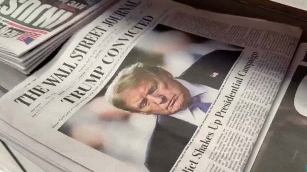 Trump reactiva demanda millonaria contra Wall Street Journal