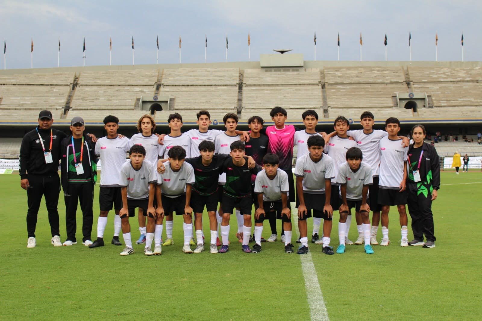 Plata para Coahuila en futbol de la Olimpiada Nacional 