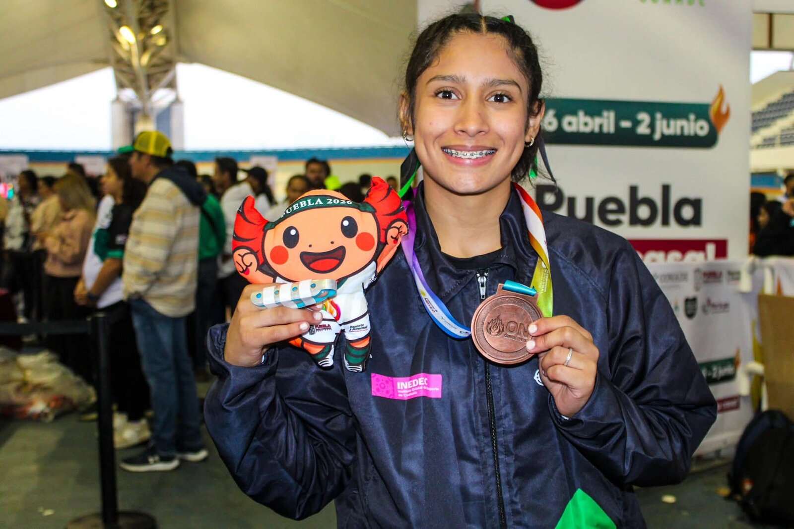OLIMPIADA NACIONAL   Coahuila conquistó su primera medalla en las luchas asociadas de la Olimpiada Nacional 2026, disciplina que se celebra en Puebla, siendo ésta un bronce