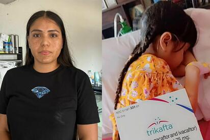 El tratamiento principal de su hija tiene un costo cercano a los 300 mil pesos mensuales y debe administrarse diariamente de por vida. La señora Miraida Vega