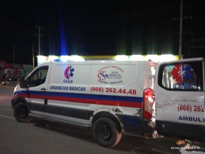 Rescatistas y autoridades movilizan operativo nocturno en Ciudad Frontera.  Un hombre de 48 años tuvo que ser trasladado de urgencia a un hospital luego