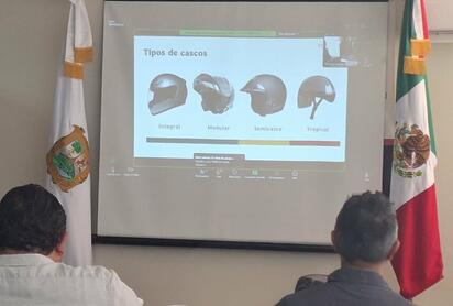Los principales enfoques de la conferencia es que todos los accidentes son prevenibles  Torreón, Coahuila. A 29 de mayo de 2026. Personal de la Dirección