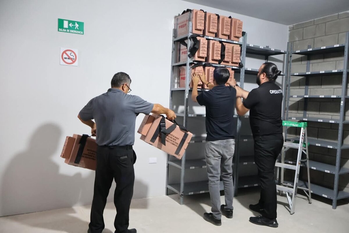 Iniciará entrega de paquetes electorales para las 251 casillas del Distrito 02