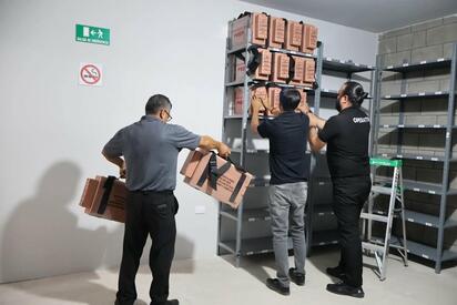 Iniciará entrega de paquetes electorales para las 251 casillas del Distrito 02