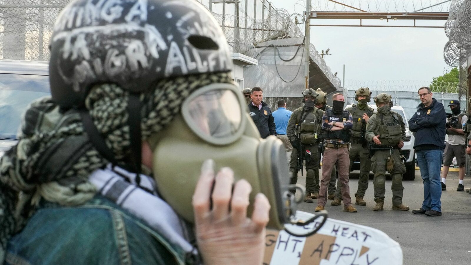 Nueva Jersey despliega policía ante protestas contra ICE