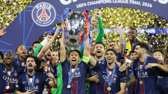 PSG bicampeón de Champions tras vencer a Arsenal