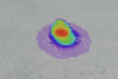 Un meteoro explotó sobre el noreste de Estados Unidos, liberando una onda de choque equivalente a 300 toneladas de TNT, reportó la NASA.  Un meteoro