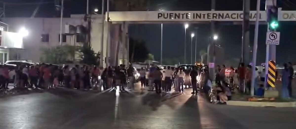     Protesta por presunto abuso infantil termina con cierre del Puente Dos