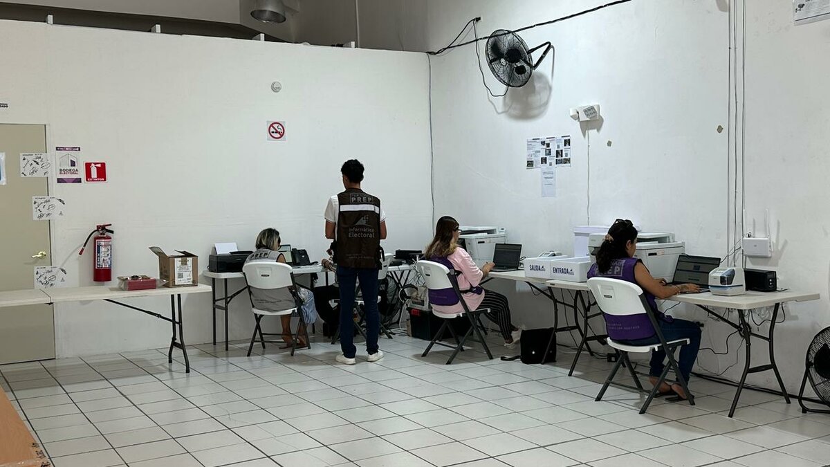 IEC realiza último simulacro del PREP rumbo al 7 de junio