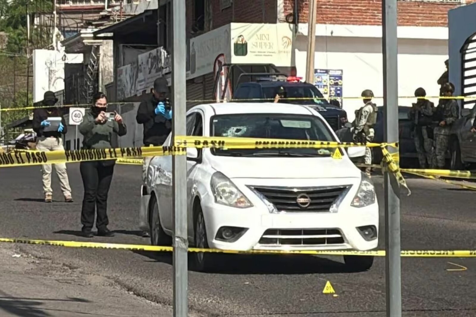 Matan a comandante de la Policía Estatal durante ataque armado en Culiacán