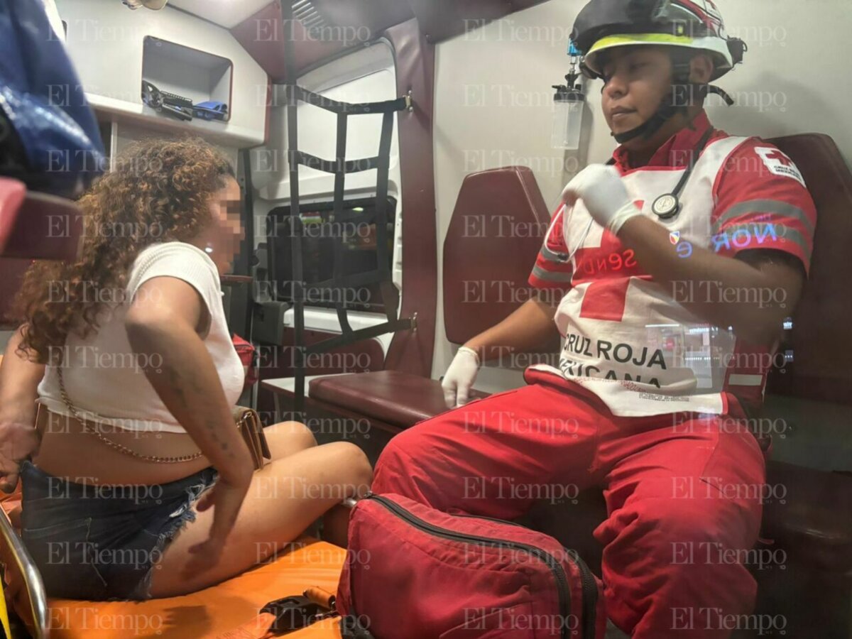 Mujer termina hospitalizada tras ser golpeada por su pareja en el centro de Monclova