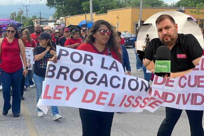 Planteles de la Región Centro registraron ausencias docentes por protesta nacional de maestros este lunes.  Cientos de estudiantes de la Región Centro
