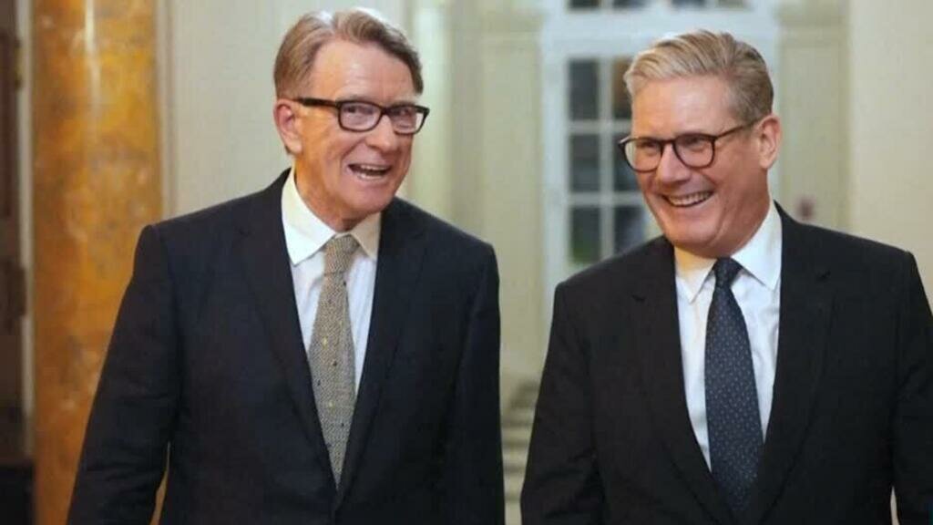 Publican archivos sobre Peter Mandelson y aumentan presión sobre Starmer