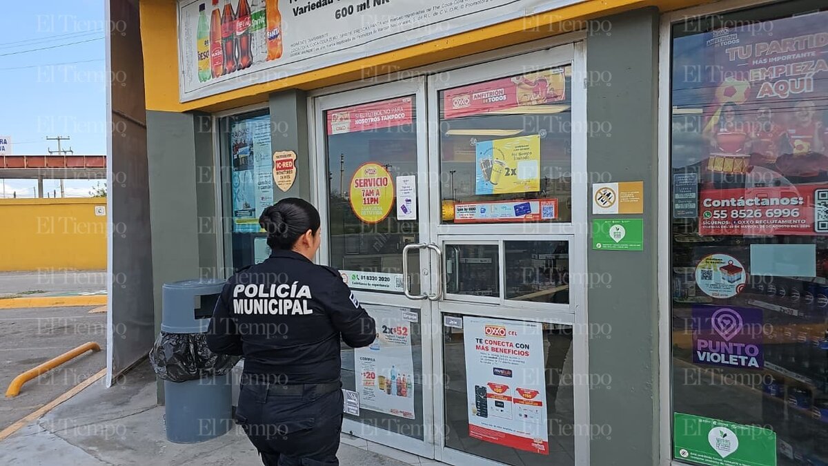 Amenaza a cajera de Oxxo por un six de cerveza en la colonia Azteca de Monclova 