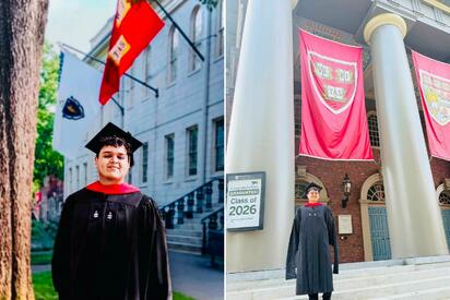 Kevin García culmina una maestría en Harvard y llena de orgullo a Coahuila.  La perseverancia, la disciplina y el talento llevaron a un joven con raíces