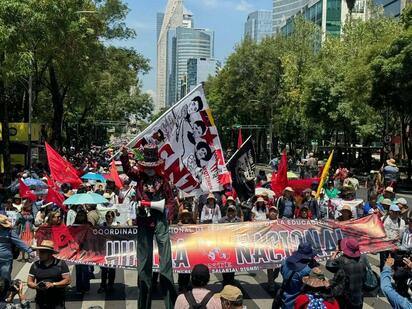 Sheinbaum afirma que hubo 'mucha provocación' en protesta de maestros