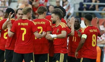 Bélgica vence 2-0 a Croacia en amistoso previo al Mundial 2026