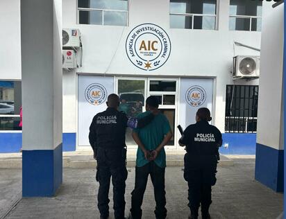 Irrumpe en vivienda, amenaza a sexagenario con cuchillo y termina detenido en Frontera