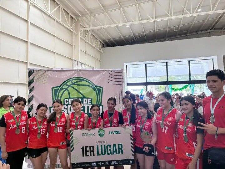 Academia de Basquetbol Acero 1080 deja huella en la Copa de Basquetbol El Tiempo
