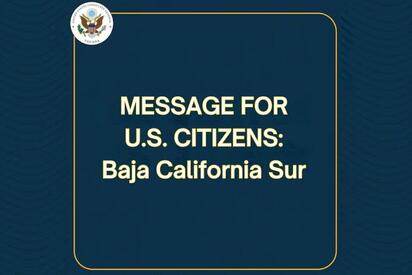 El Consulado General de Estados Unidos en Tijuana emitió una alerta de seguridad para ciudadanos estadounidenses tras los recientes hechos violentos