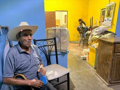 Vecinos unidos consiguen que Don Tino permanezca en su hogar