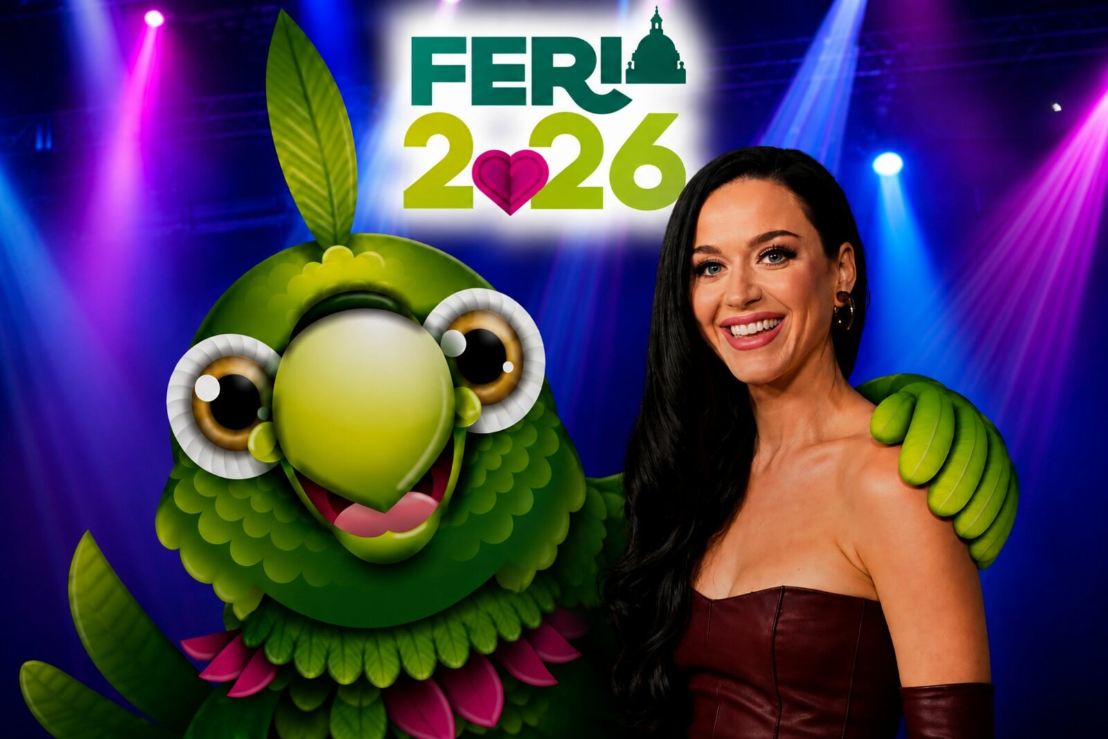 Katy Perry desata ola de memes en San Luis Potosí rumbo a su concierto en la Fenapo 2026