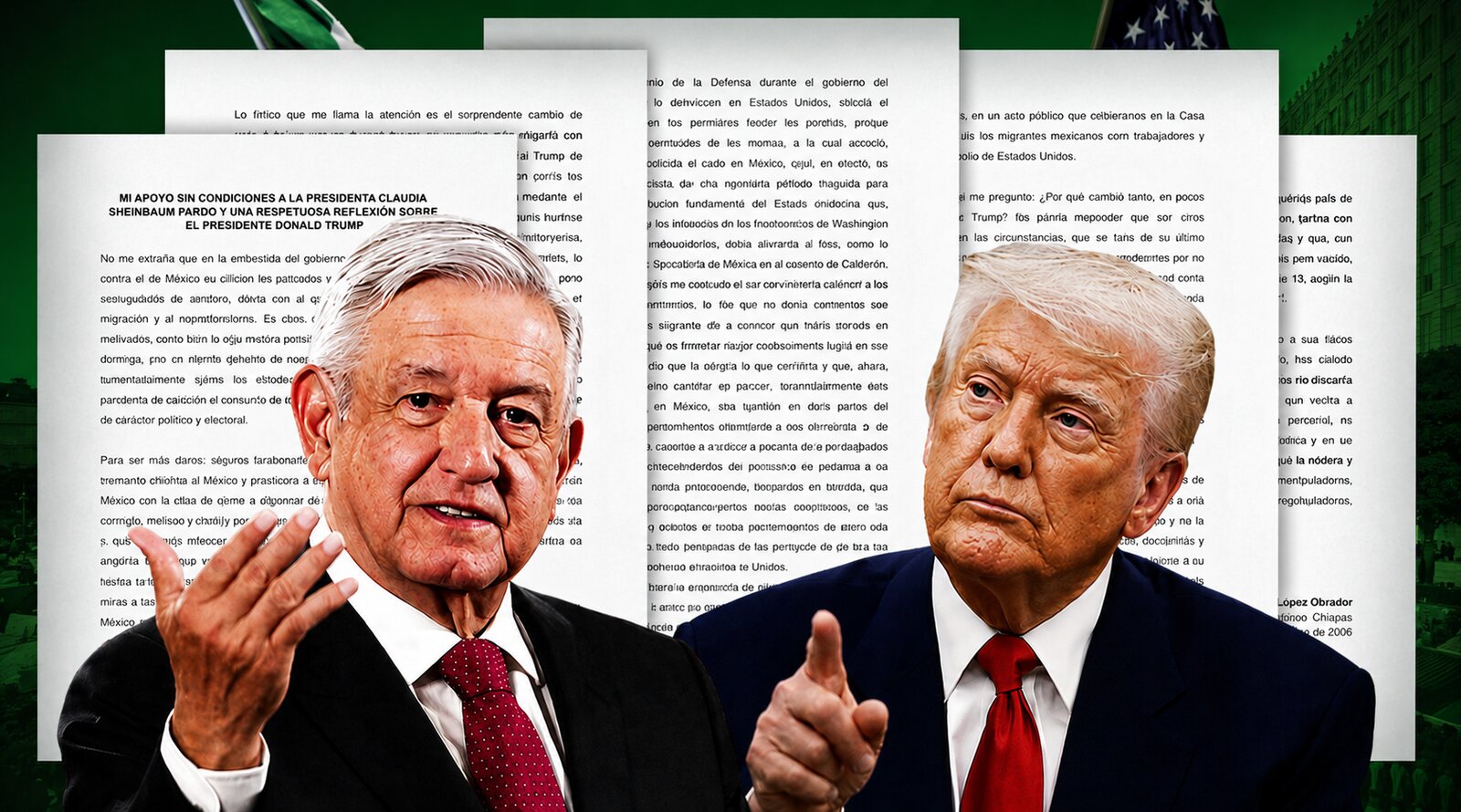 Carta de AMLO a Trump genera especulaciones; analistas y oposición reaccionan