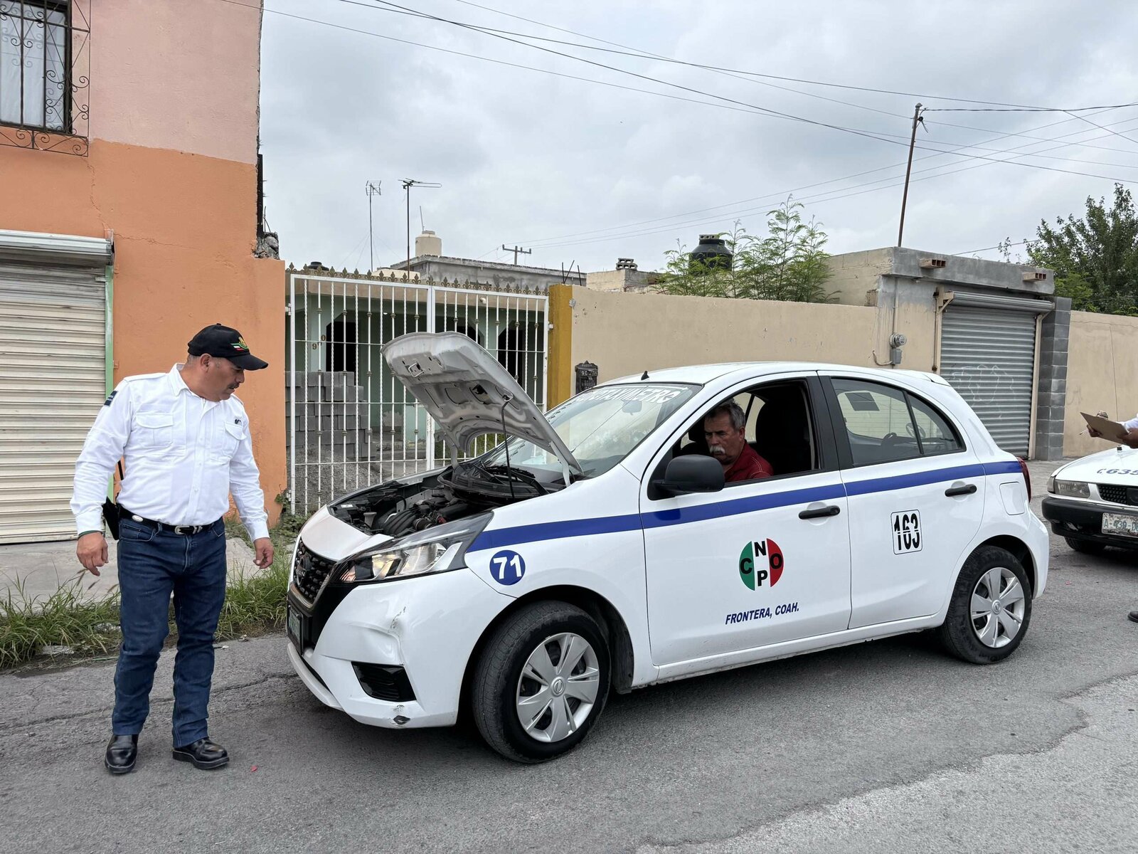Inicia revisión físico-mecánica de taxis en Frontera, para reforzar seguridad