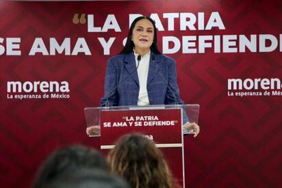 Ariadna Montiel expresó su respaldo a Claudia Sheinbaum y destacó una carta de Andrés Manuel López Obrador, afirmando que México vive “tiempos
