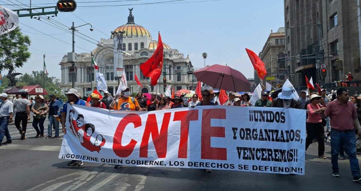 Sheinbaum descarta desalojo de CNTE y mantiene diálogo abierto