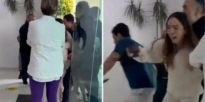 Alcalde irrumpe en club con escoltas y luego se disculpa
