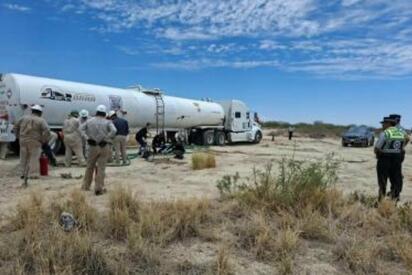 Aseguran casi 20 mil litros de combustible en Parras de la Fuente, Coahuila