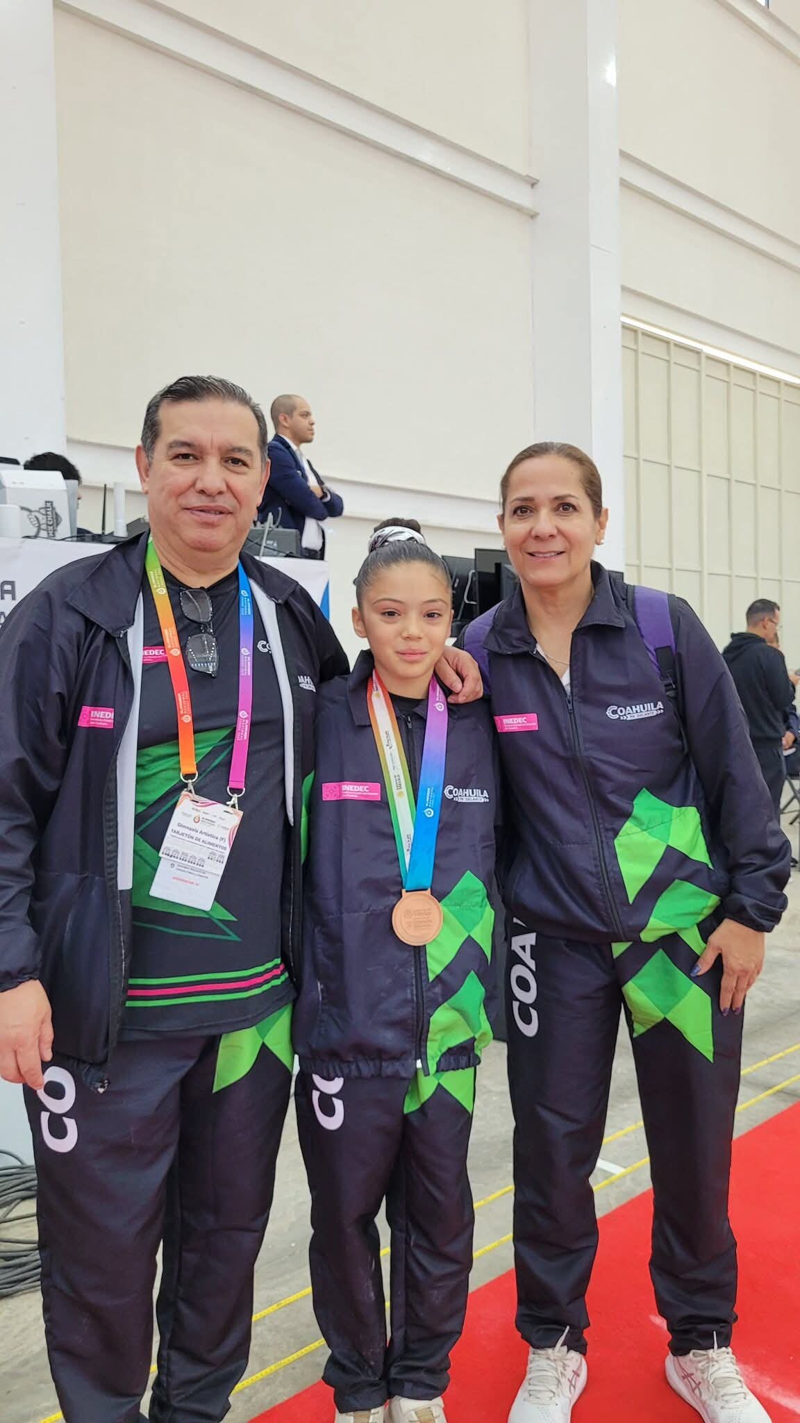 Finaliza Coahuila su participación en gimnasia artística con 3 bronces