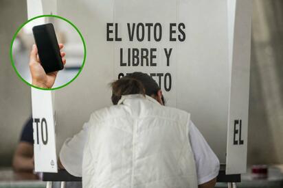 INE recuerda que el voto es libre y secreto pese al uso de celulares en las casillas