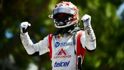 Noel León gana su segunda carrera corta en F2 en Mónaco