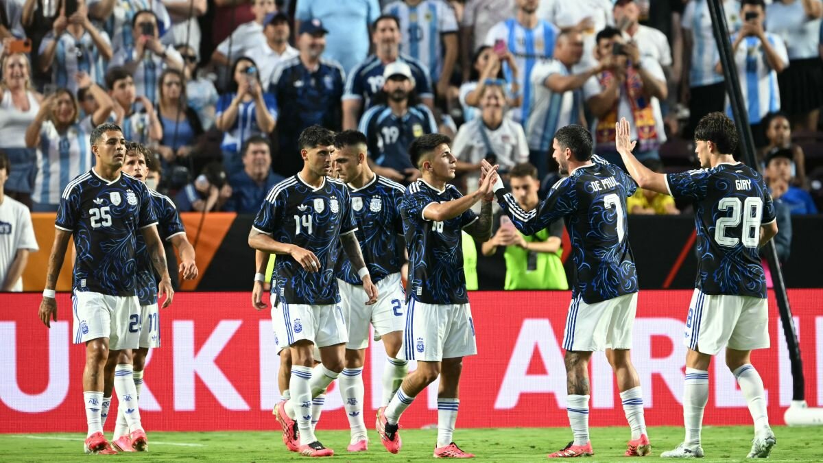Argentina vence 2-0 a Honduras sin Messi en amistoso previo al Mundial 2026