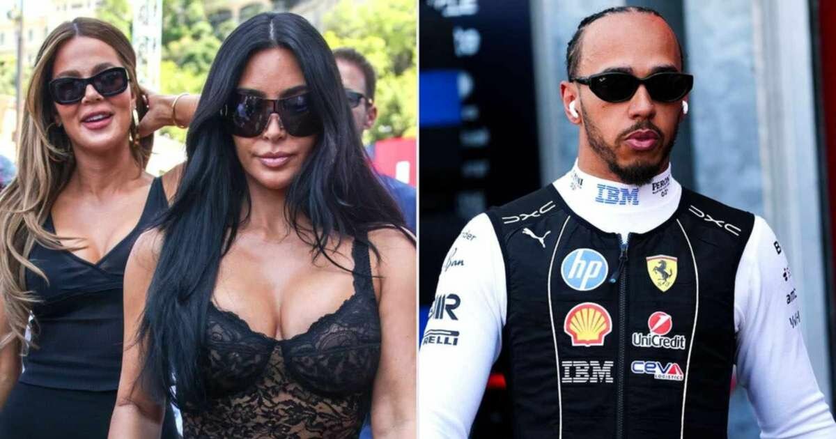 Lewis Hamilton y Kim Kardashian protagonizan momento viral en Mónaco