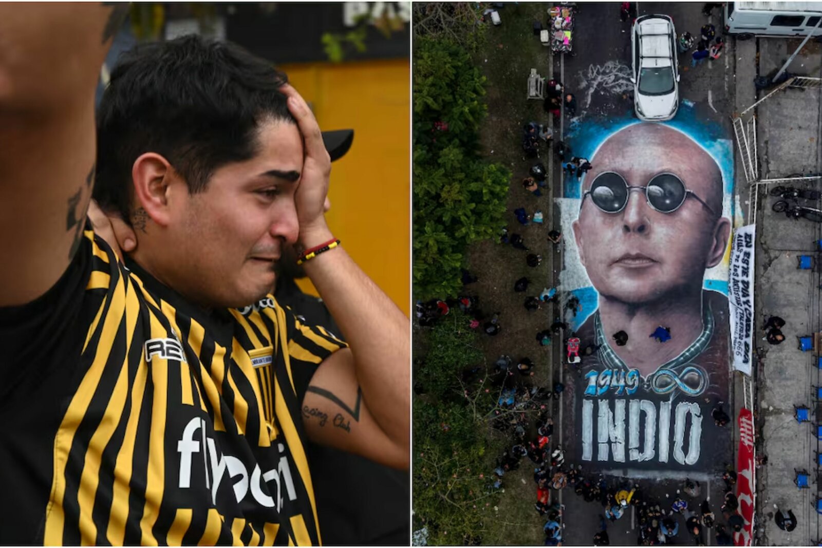 Miles despiden al Indio Solari en Argentina durante multitudinario homenaje